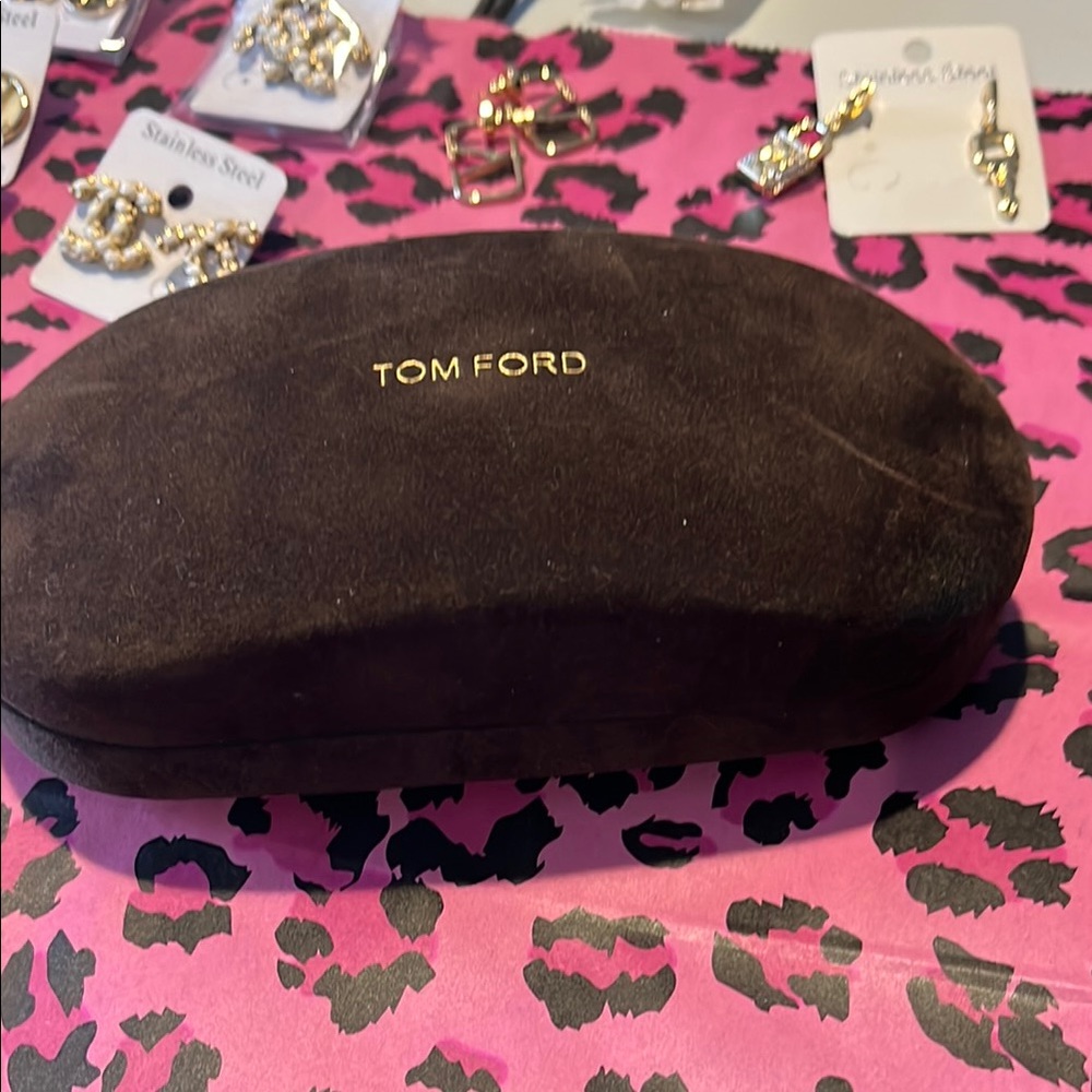 Tom Ford Brown Sunglasses Case‎